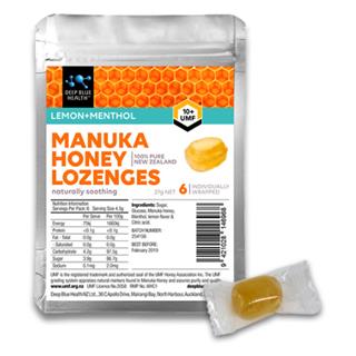 DBHBMLLM Manuka Honey Lozenges - Lemon & Menthol