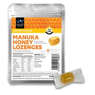 DBHBMLLG Manuka Honey Lozenges - Lemon & Ginger